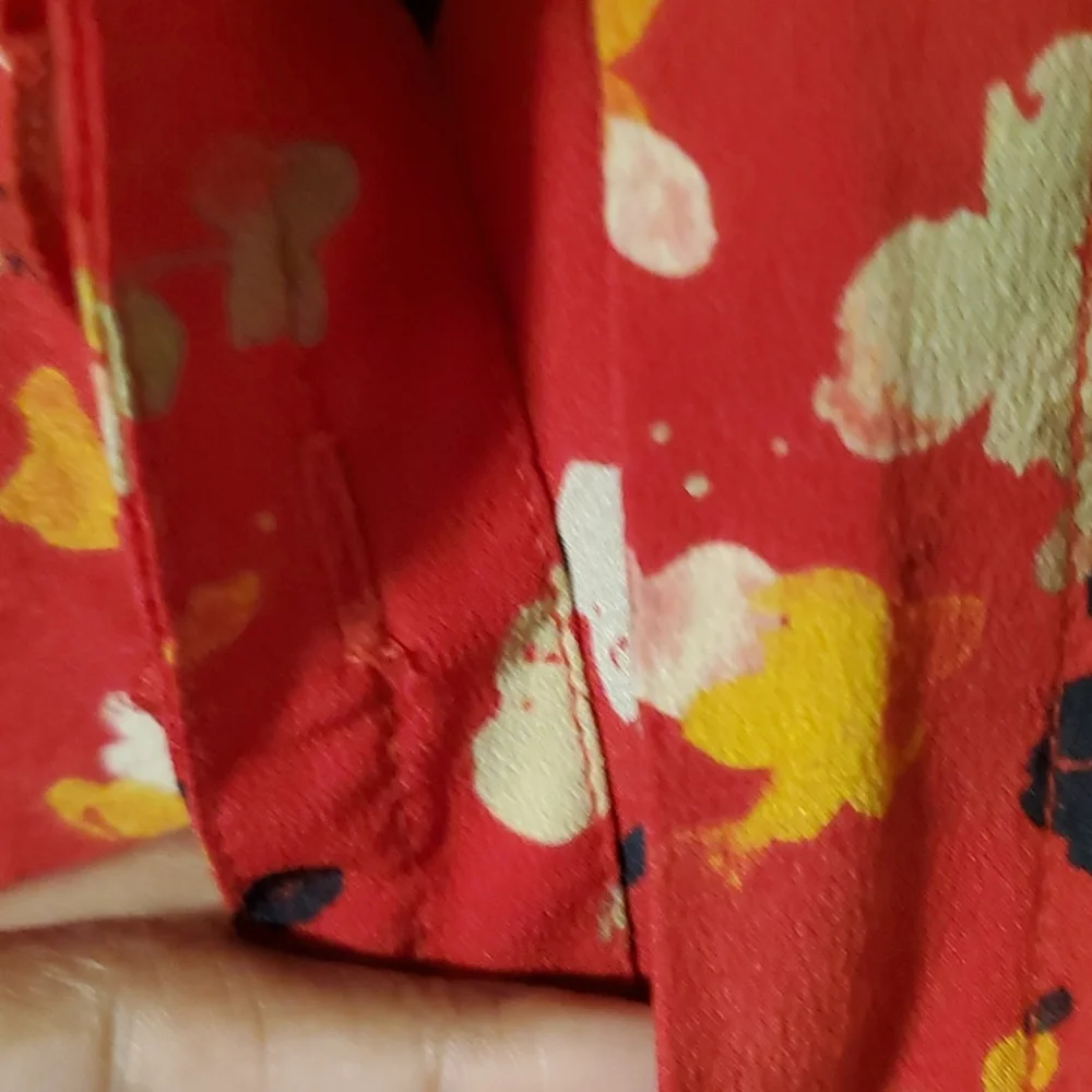 Realisation Par Red Ruched Ruffled Sundress - Picture 6 of 6